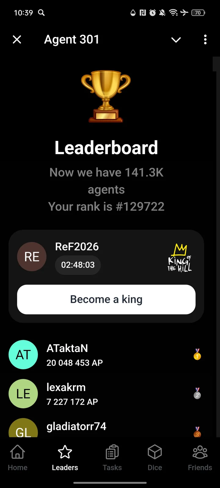 Agent 301 — Screenshot 2