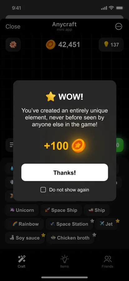 Anycraft — Screenshot 2