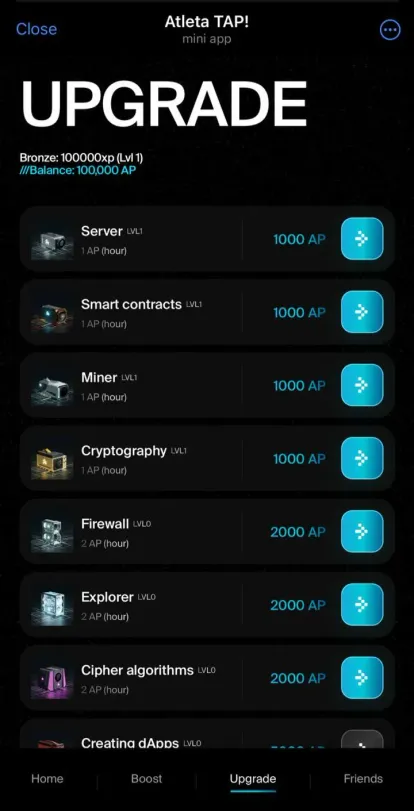 Atleta TAP — Screenshot 4