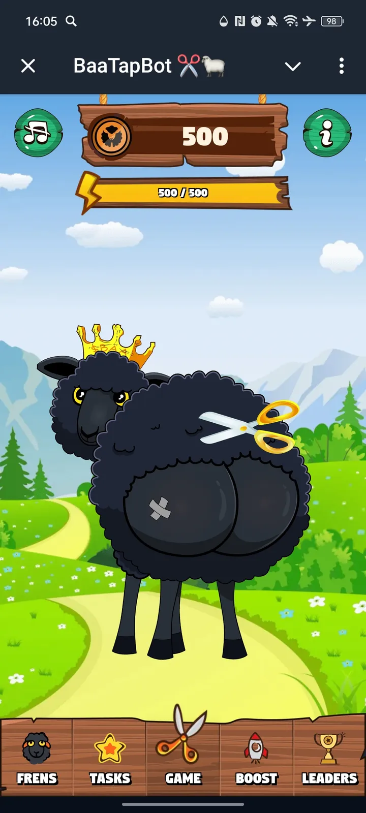 BaaTapBot ✂️🐑 — Screenshot 1