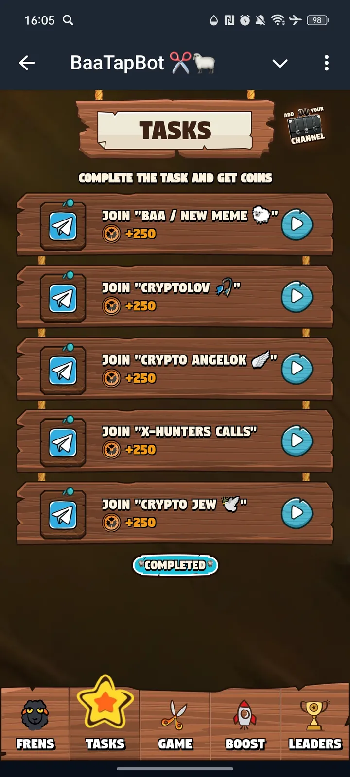 BaaTapBot ✂️🐑 — Screenshot 2