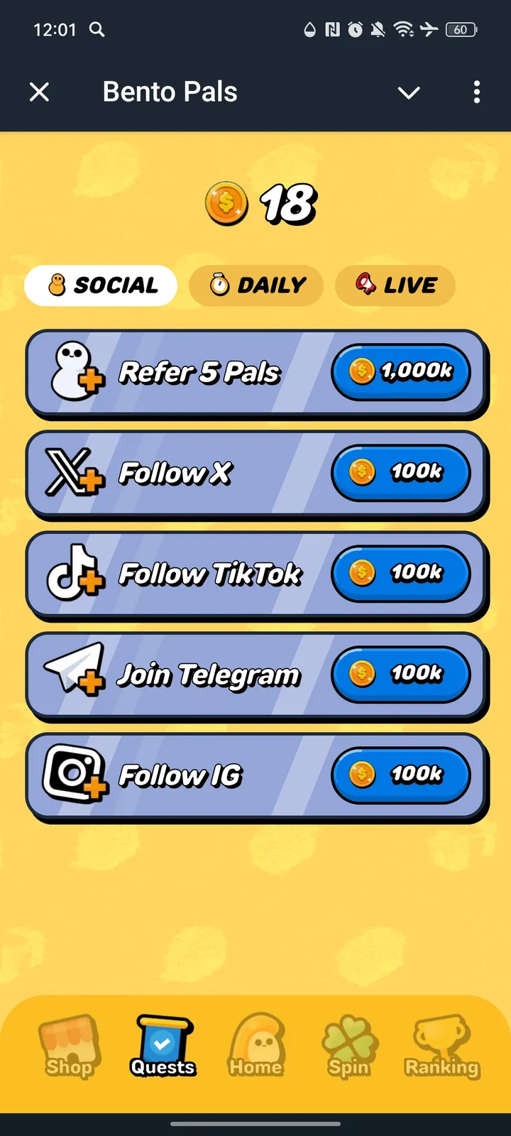 Bento Pals — Screenshot 2