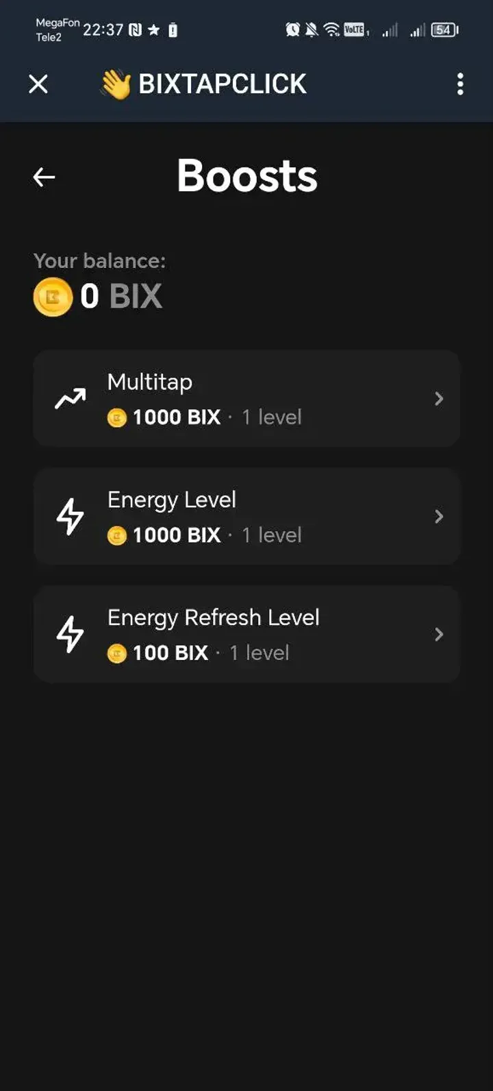👋 BIXTAPCLICK — Screenshot 1