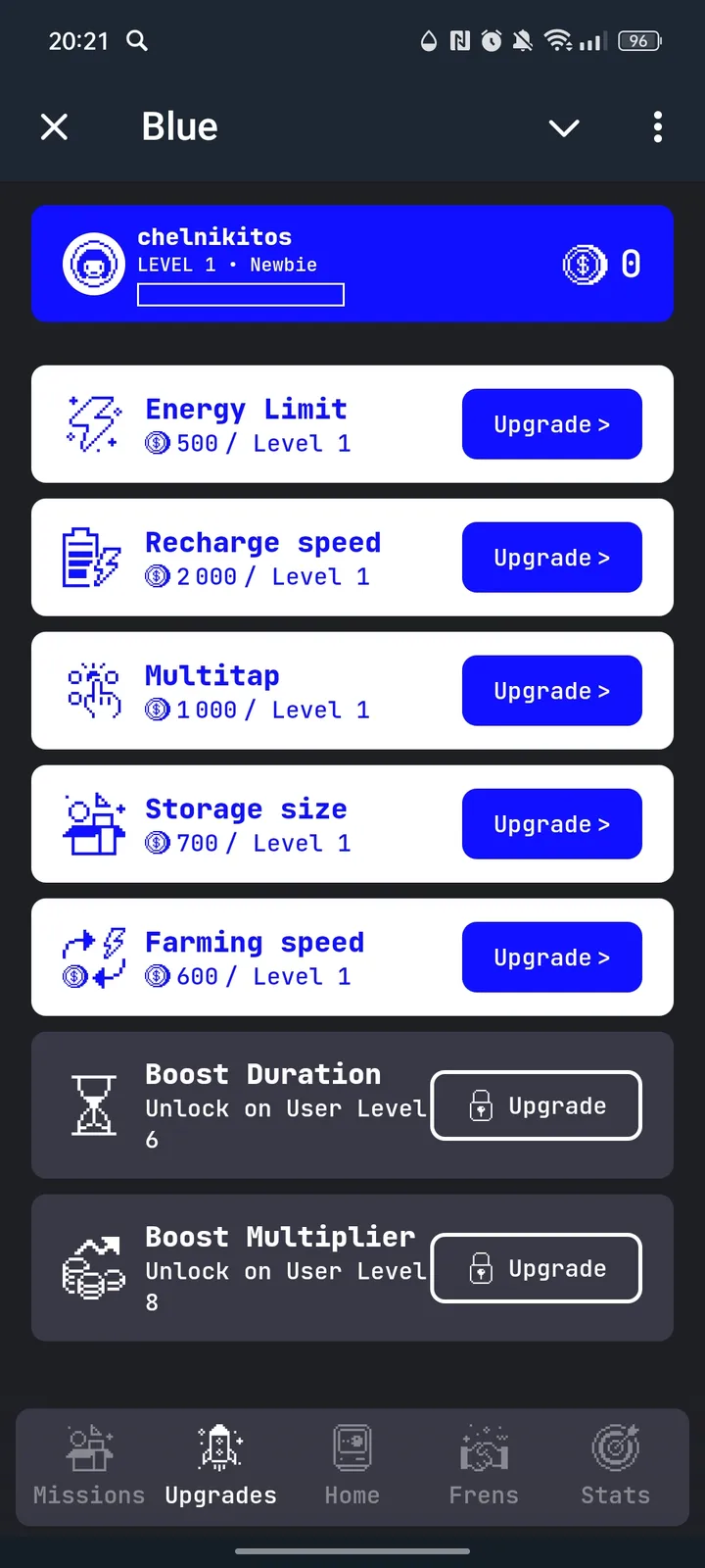 Blue — Screenshot 2