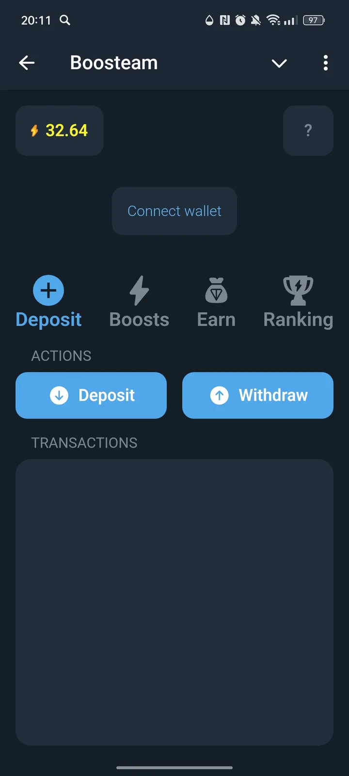 Boosteam — Screenshot 2