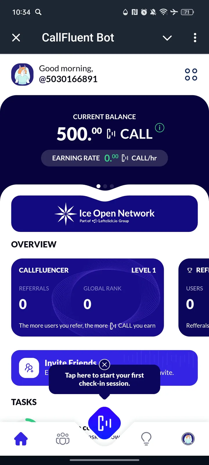 CallFluent — Screenshot 1