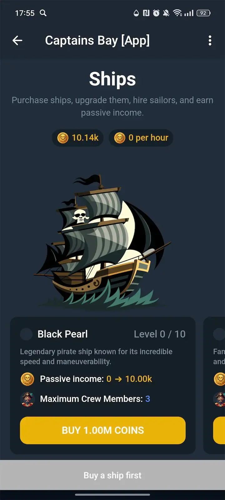 Captains Bay [App] — Screenshot 6