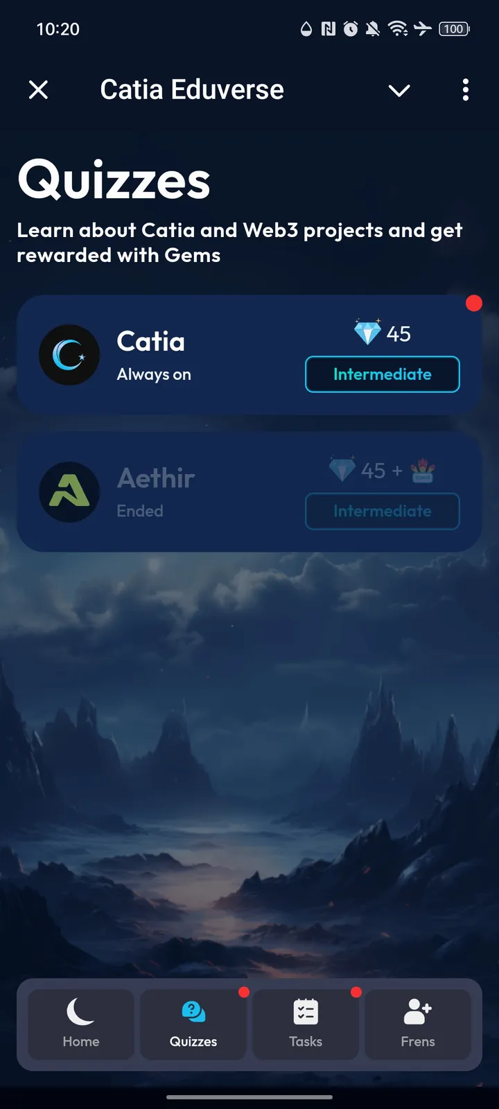 Catia Eduverse — Screenshot 2