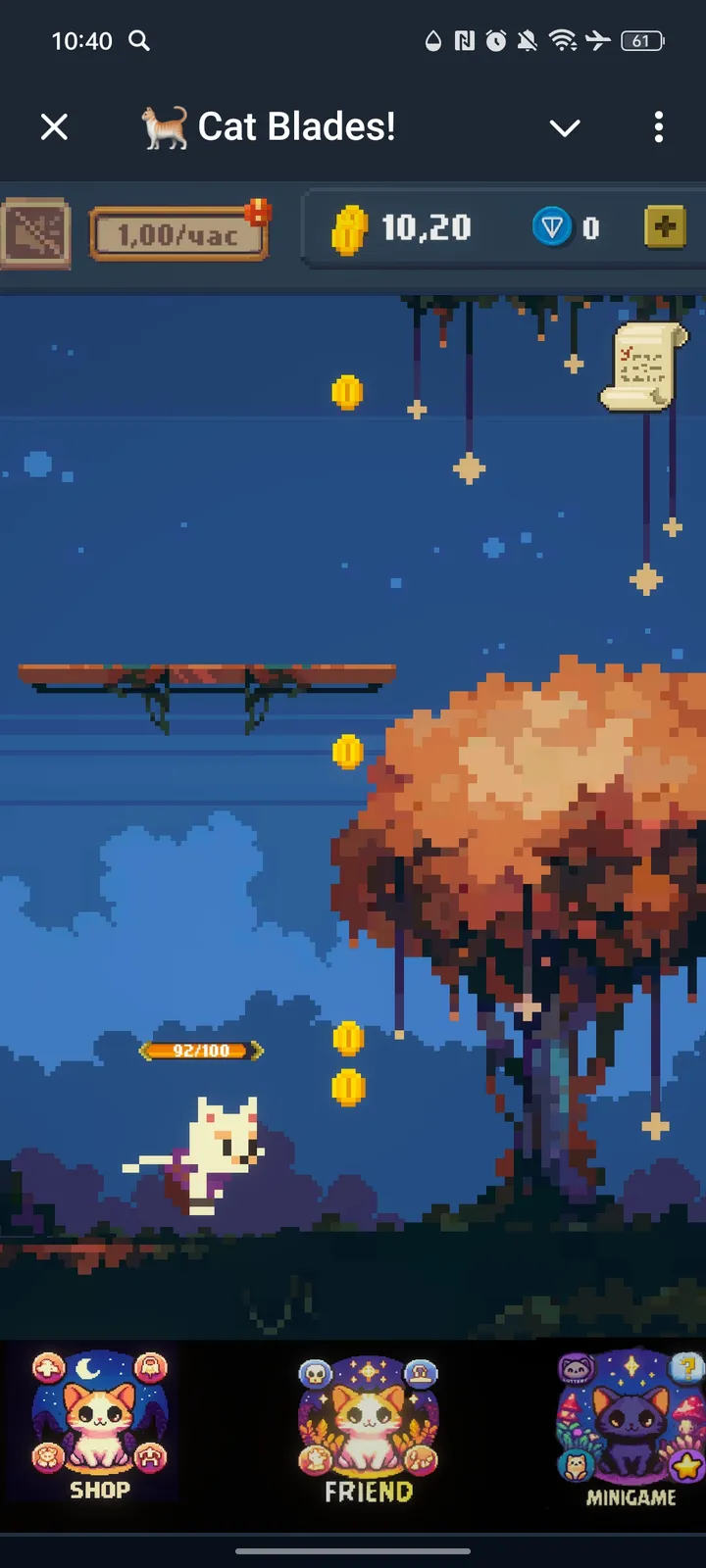 🐈 Cat Blades! — Screenshot 1