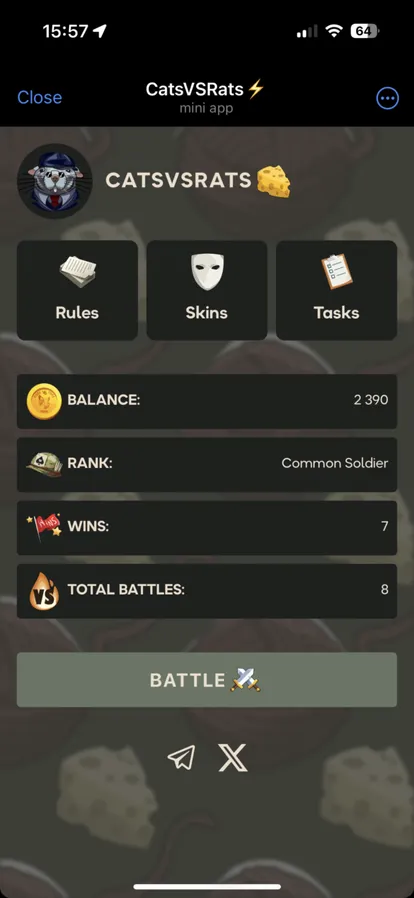 CatsVSRats — Screenshot 1