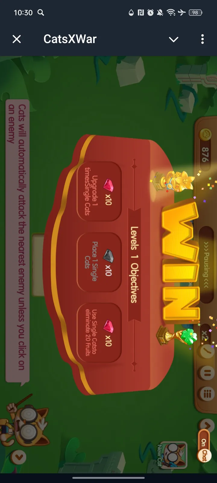 CatsXWar — Screenshot 5