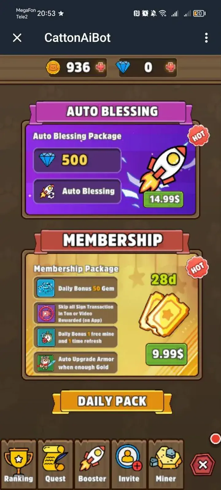 CattonAiBot — Screenshot 2