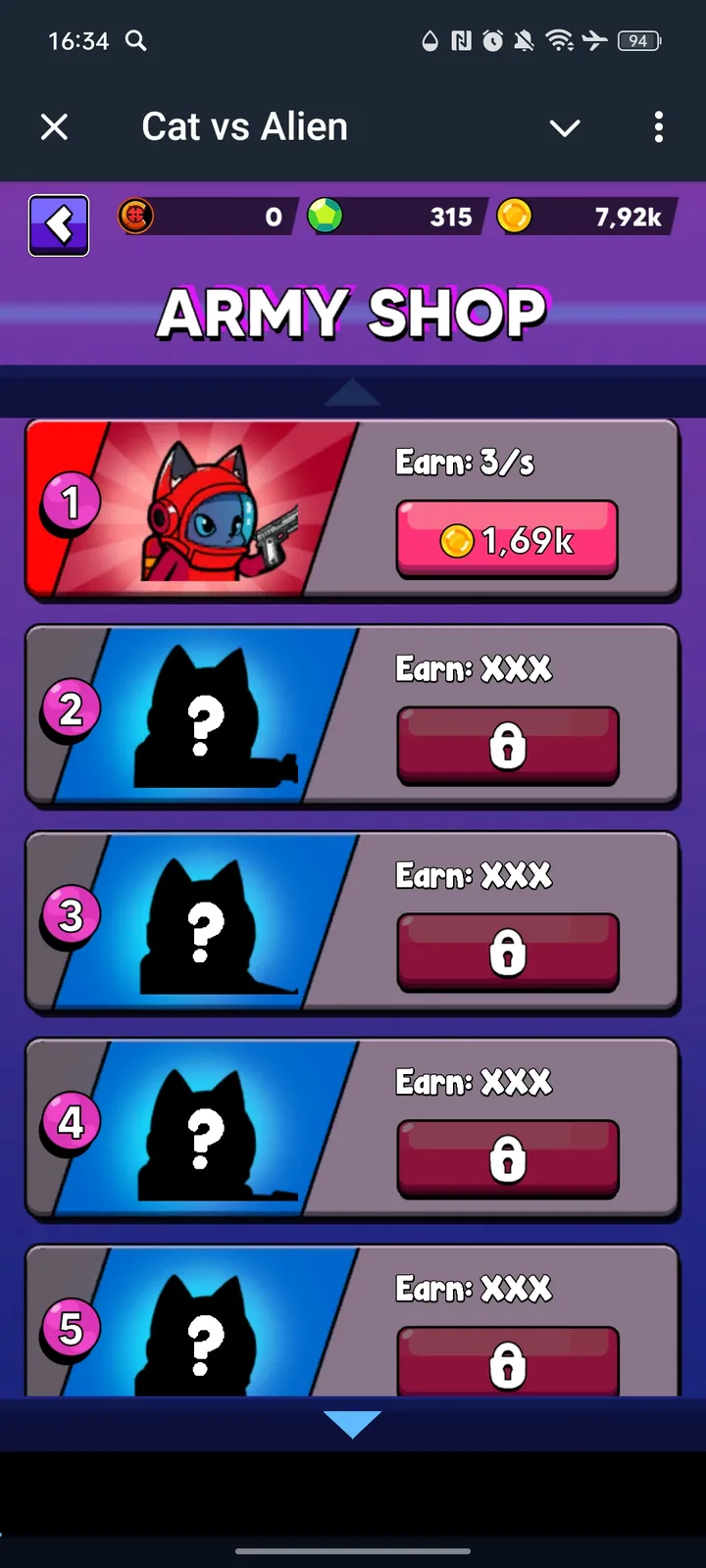 Cat vs Alien — Screenshot 5