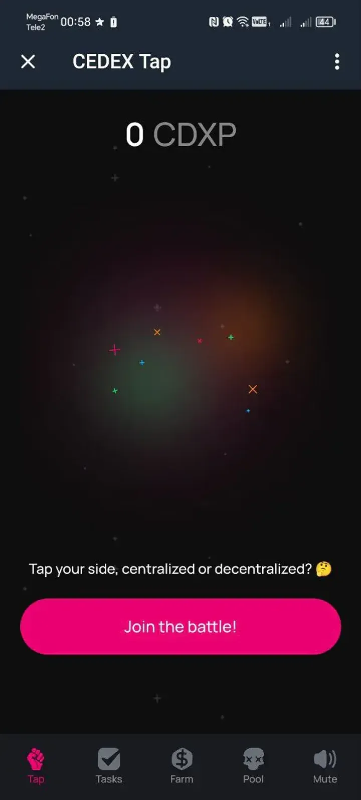 CEDEX Tap — Screenshot 2