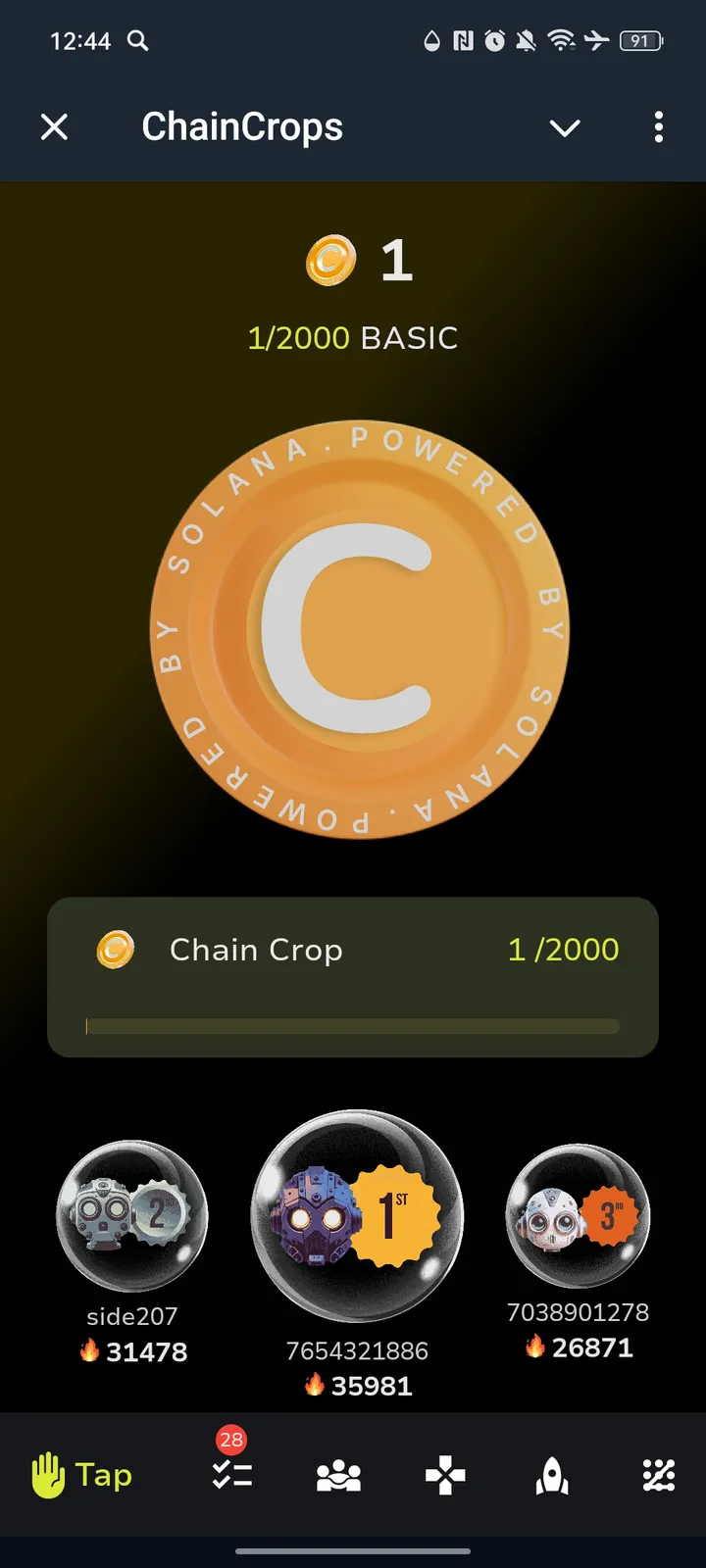ChainCrops — Screenshot 1