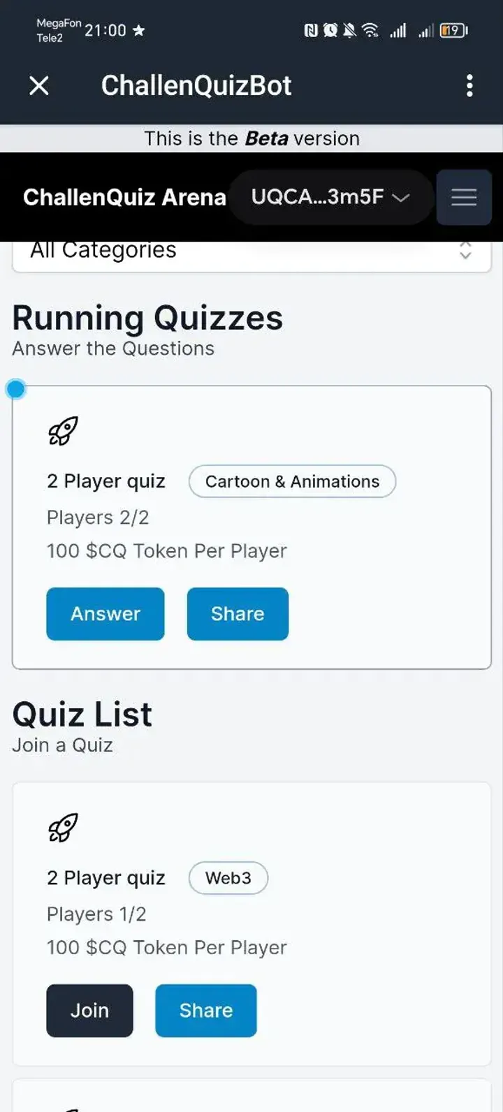 ChallenQuizBot — Screenshot 3