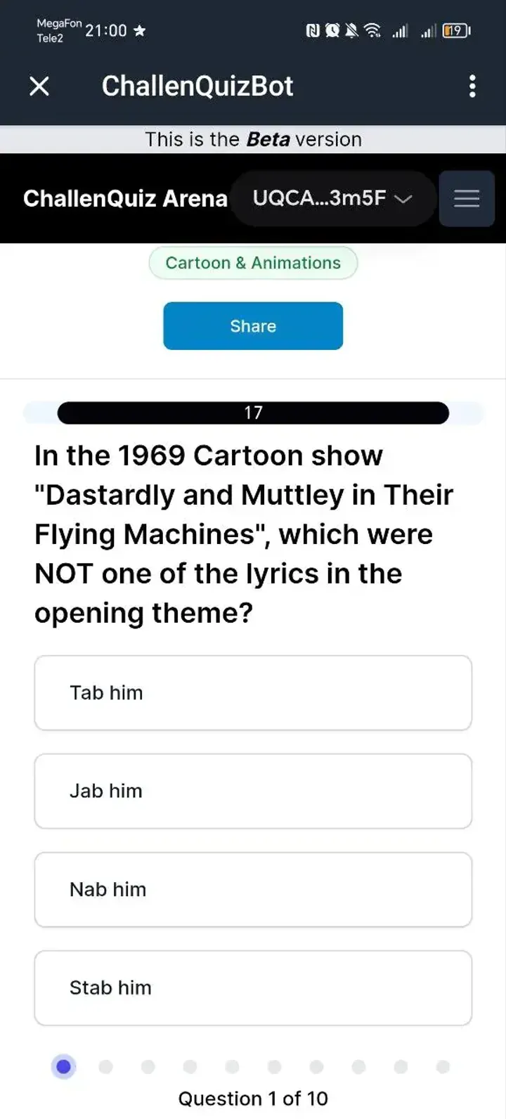 ChallenQuizBot — Screenshot 4