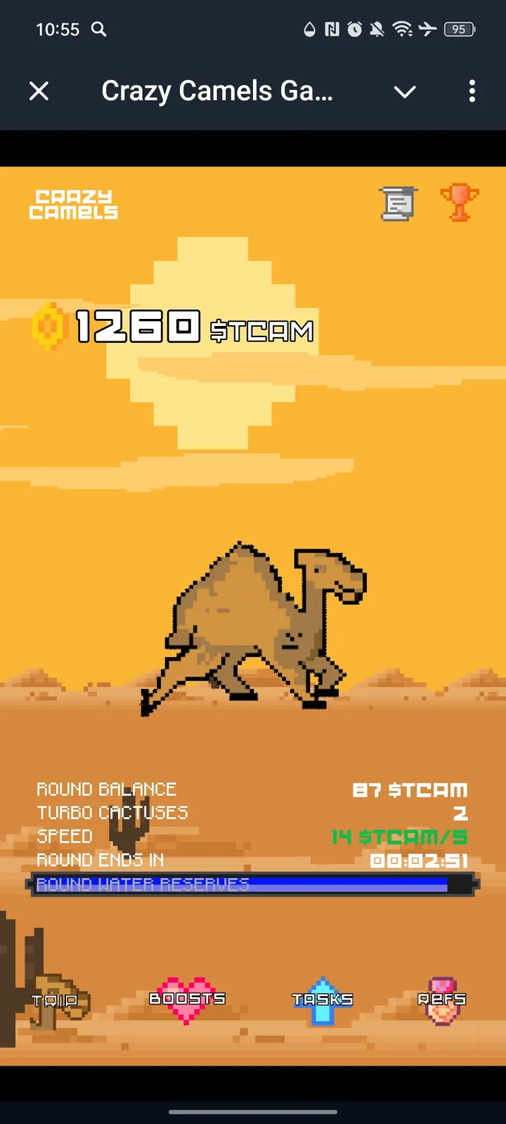 Crazy Camels Game — Screenshot 1