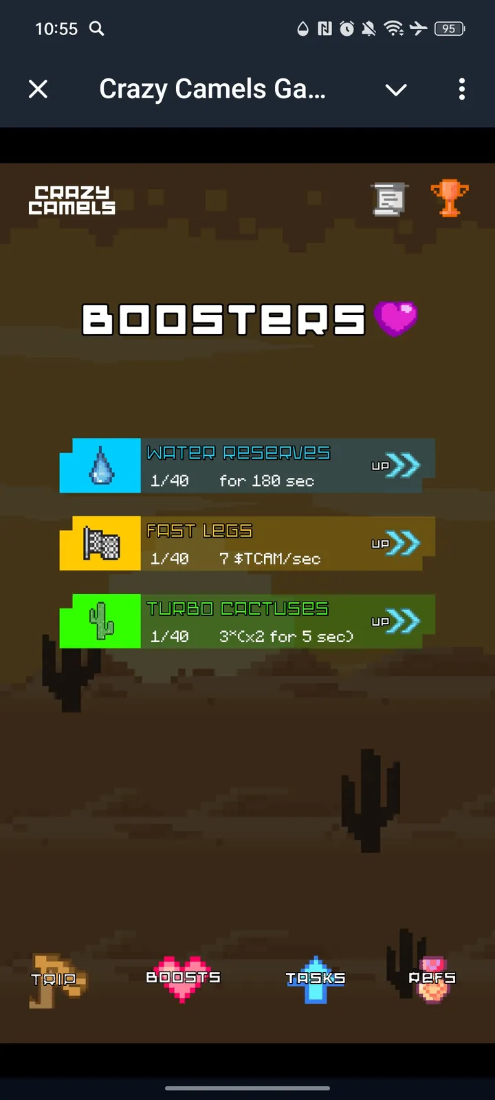 Crazy Camels Game — Screenshot 2