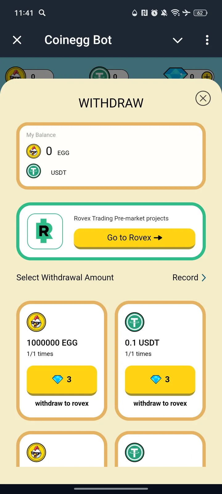 Coinegg Bot — Screenshot 5