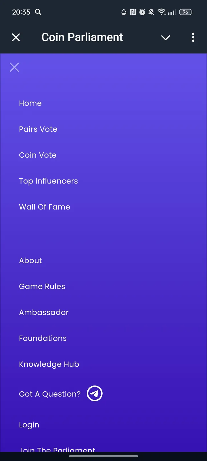 Coin Parliament — Screenshot 3