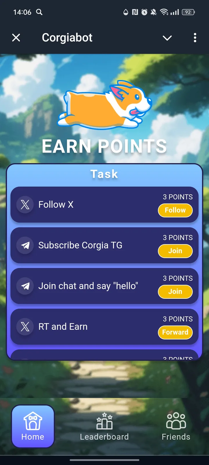 Corgiabot — Screenshot 1