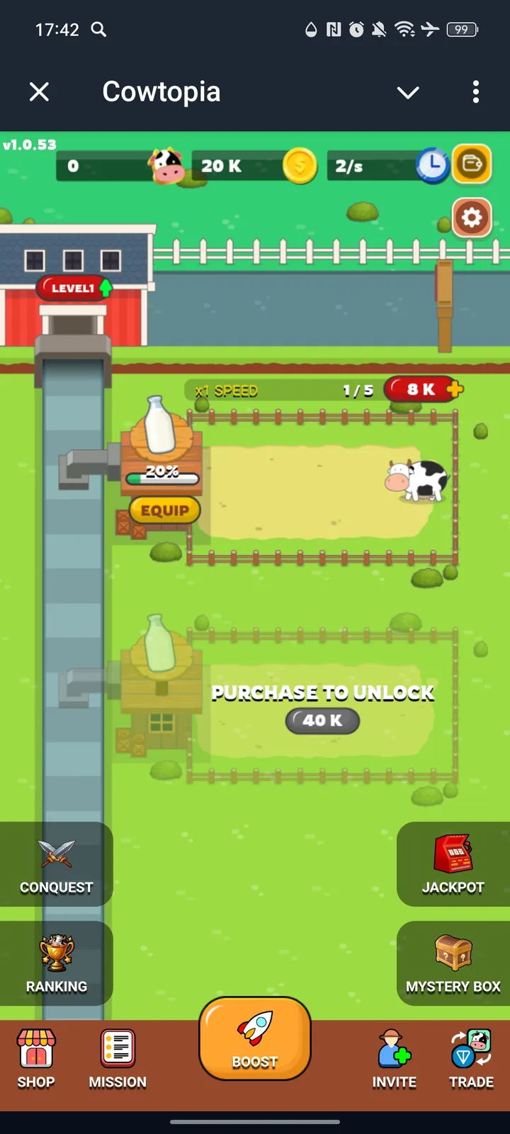Cowtopia — Screenshot 1