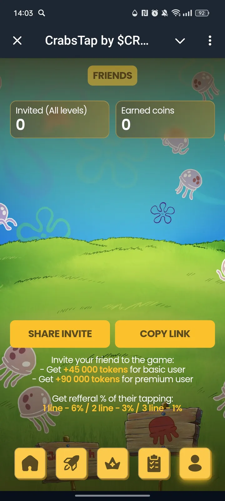 CrabsTap by $CRABS🦀 — Screenshot 4