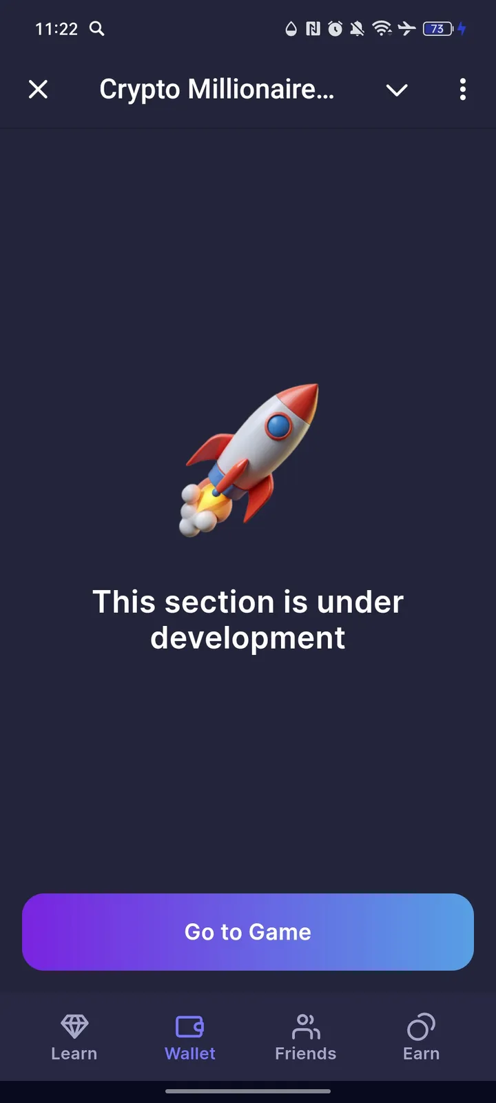 Crypto Millionaire Bot — Screenshot 2