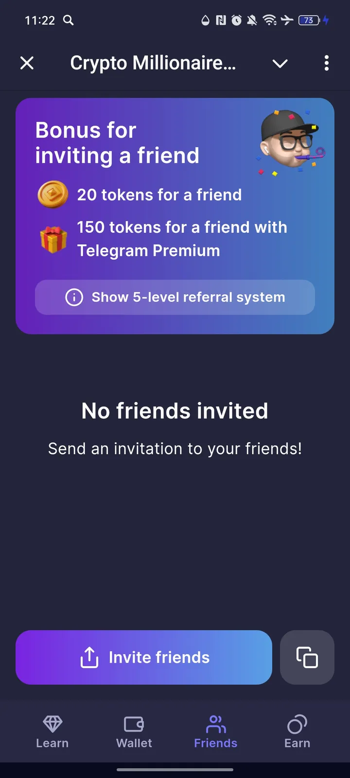 Crypto Millionaire Bot — Screenshot 3