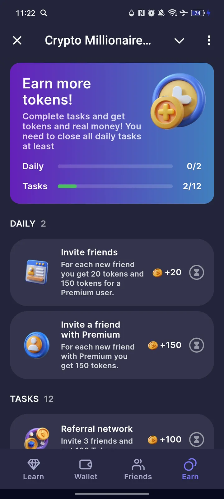 Crypto Millionaire Bot — Screenshot 4