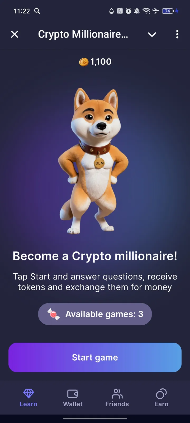 Crypto Millionaire Bot — Screenshot 5