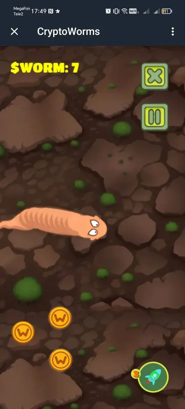 CryptoWorms — Screenshot 1