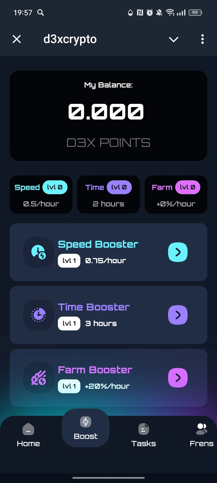 d3xcrypto — Screenshot 2