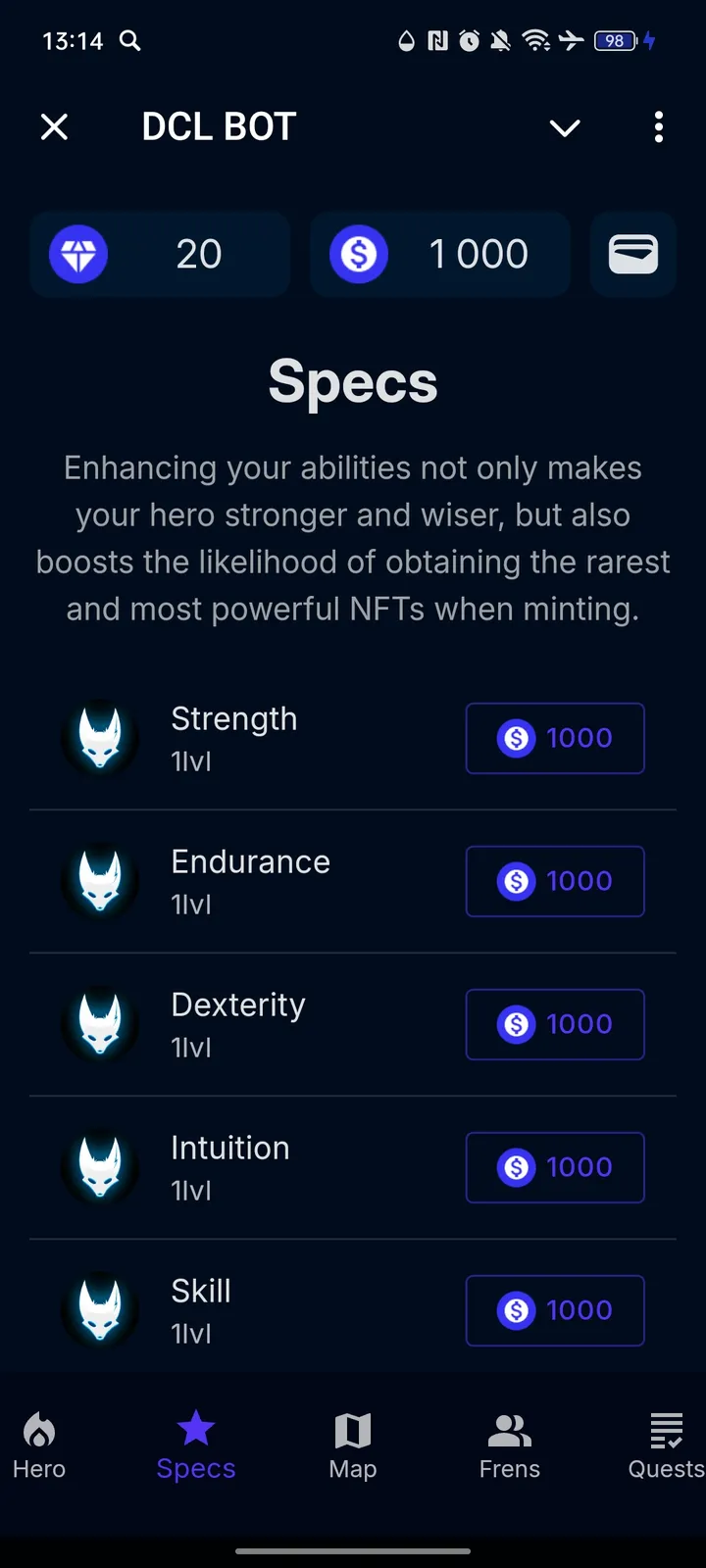 DCL BOT — Screenshot 2