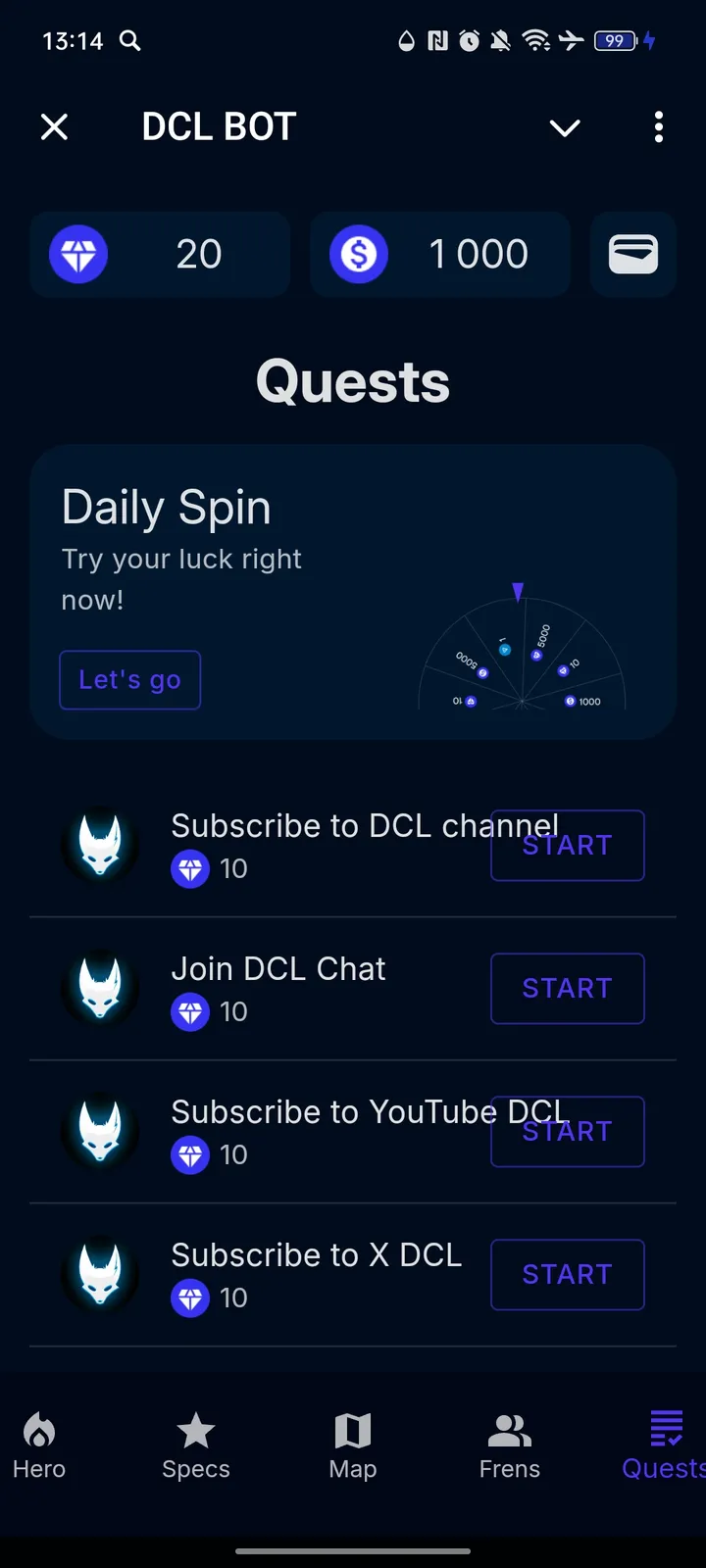 DCL BOT — Screenshot 5