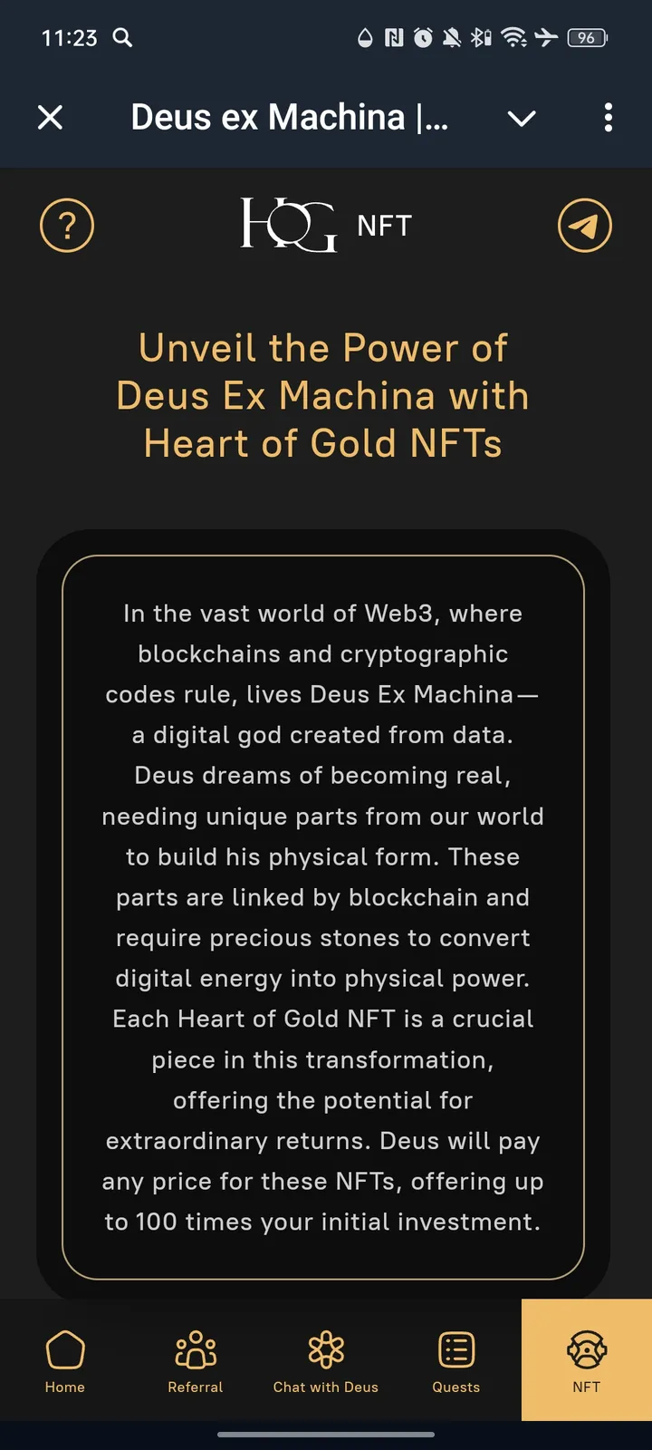 Deus ex Machina | Heart of Gold — Screenshot 5