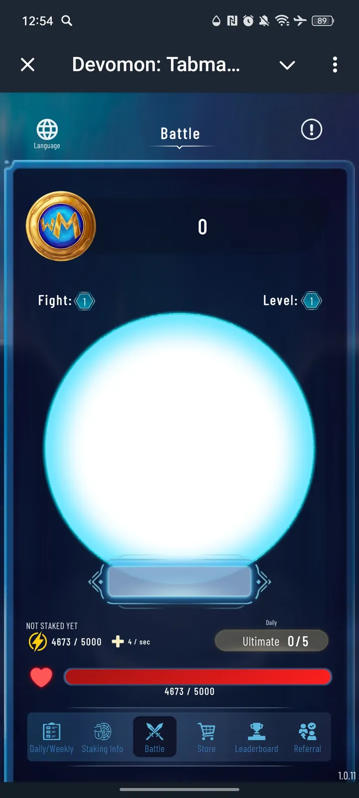 Devomon: Tabmasters — Screenshot 1