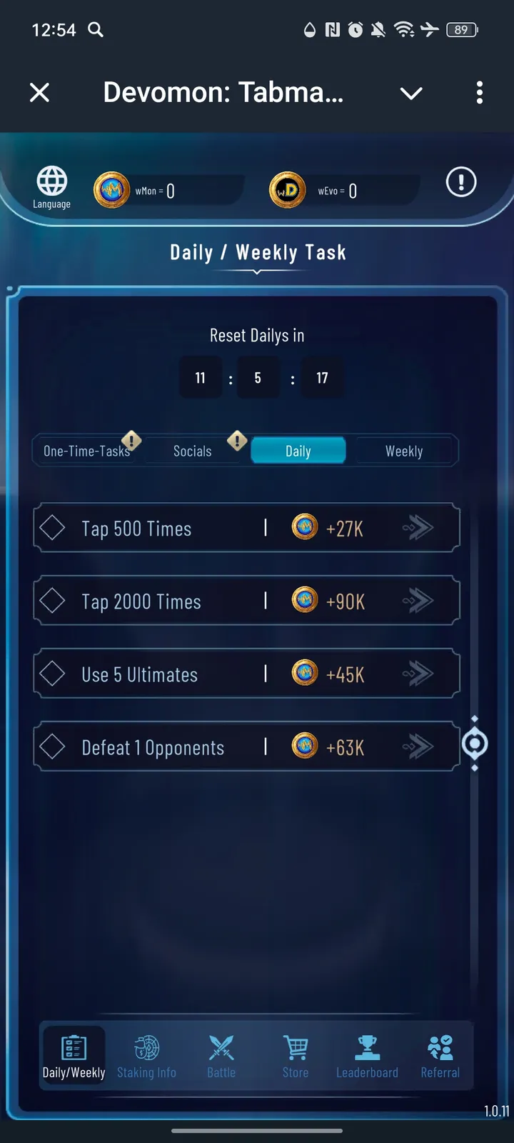 Devomon: Tabmasters — Screenshot 3