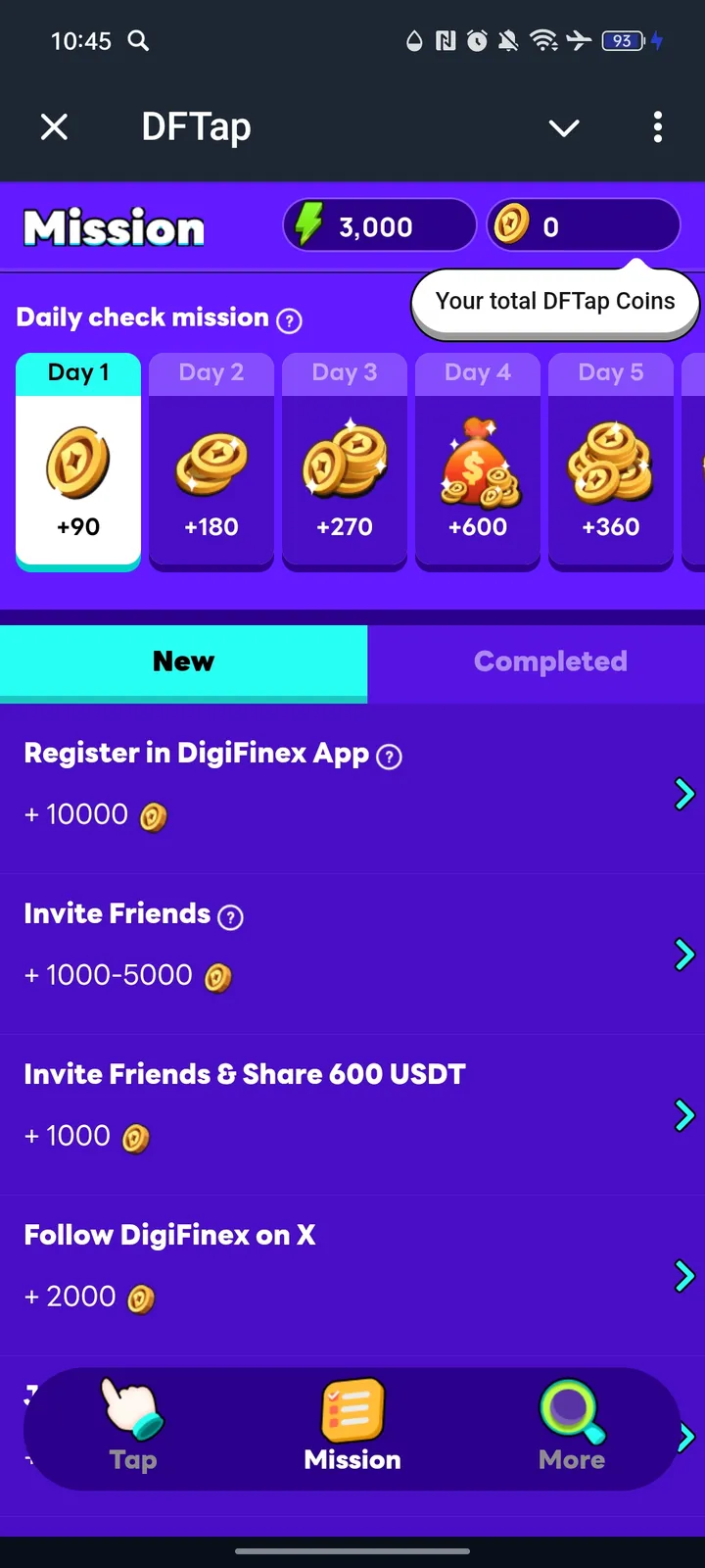 DFTap — Screenshot 2