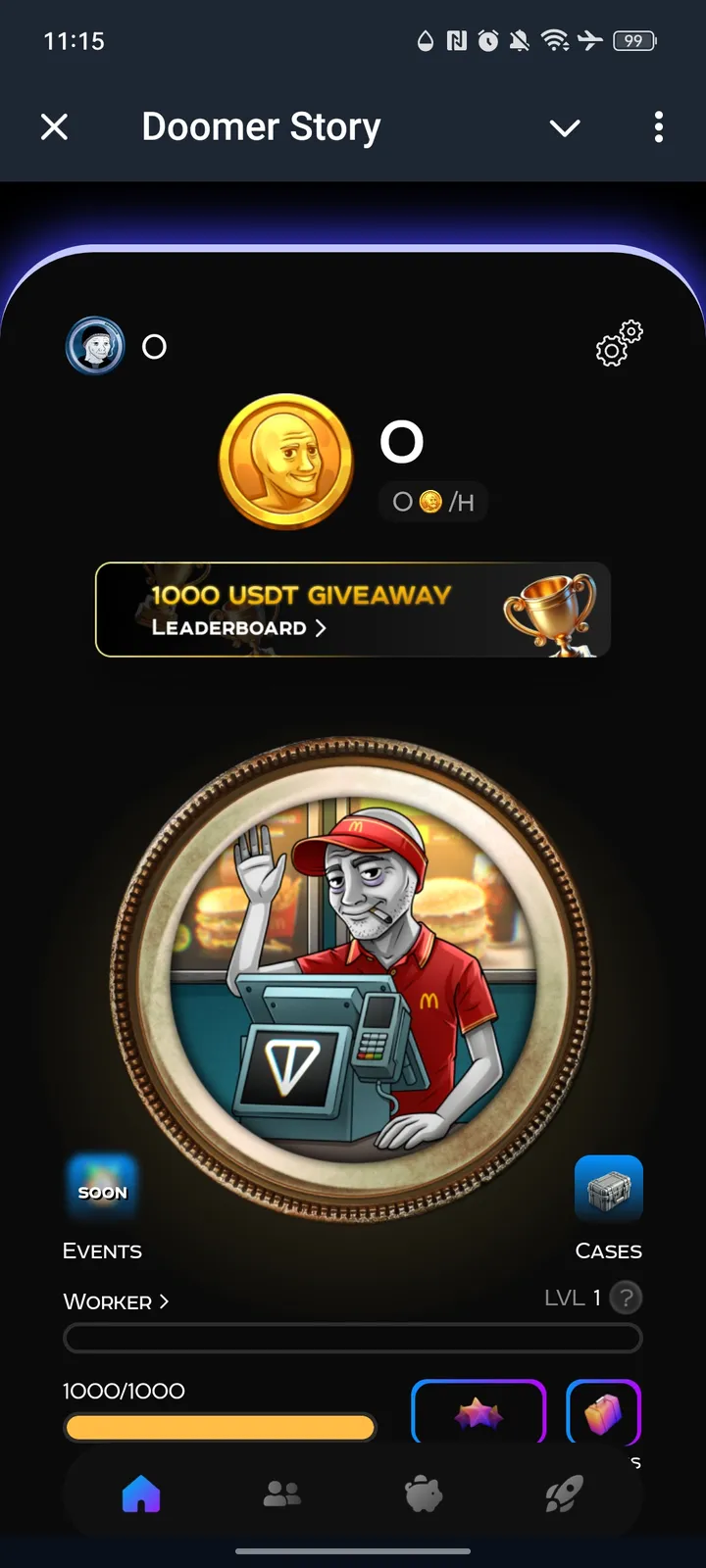 Doomer Story — Screenshot 1