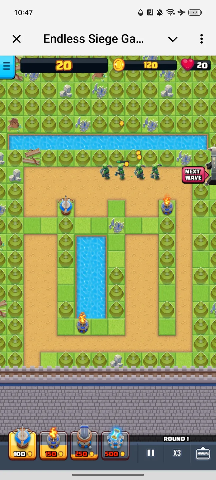 Endless Siege Game — Screenshot 2