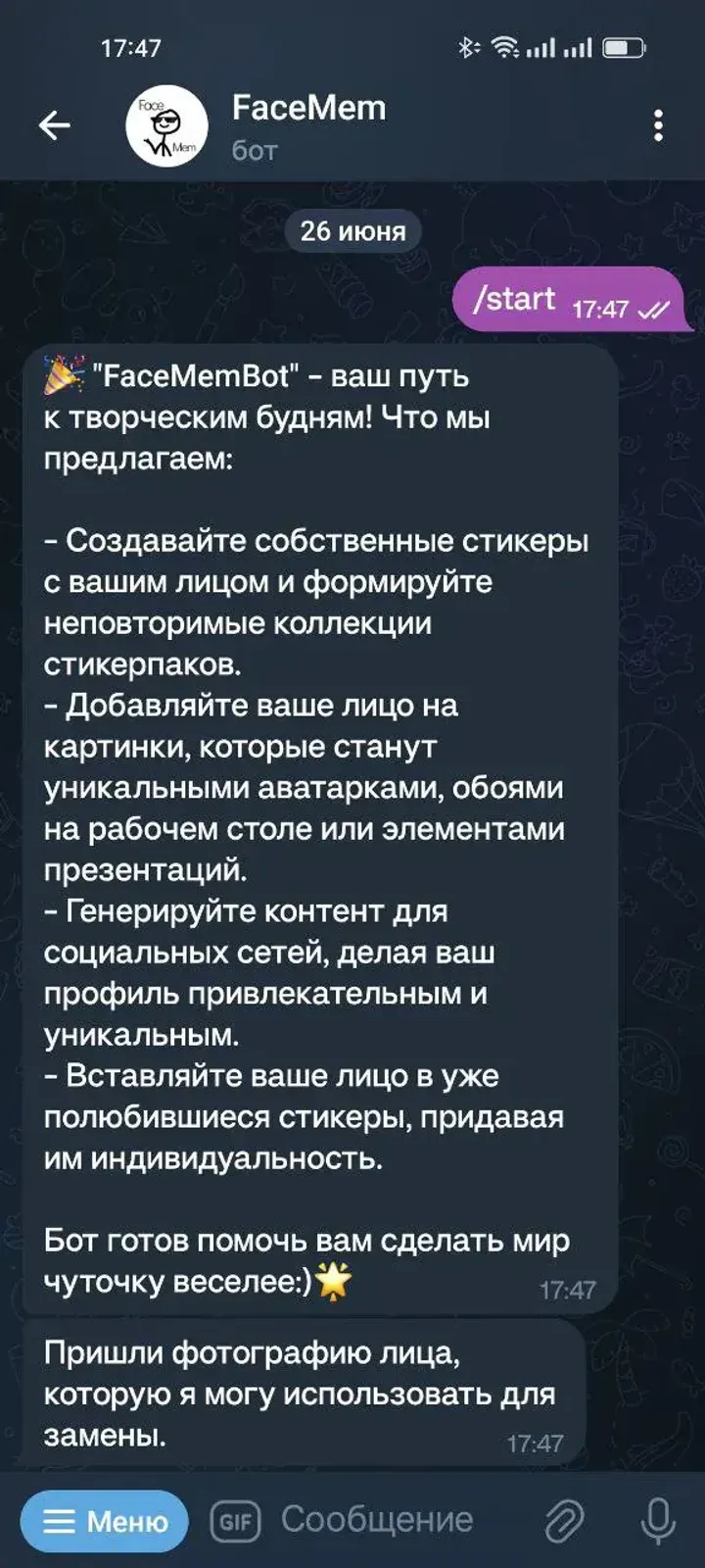 FaceMem — Screenshot 4