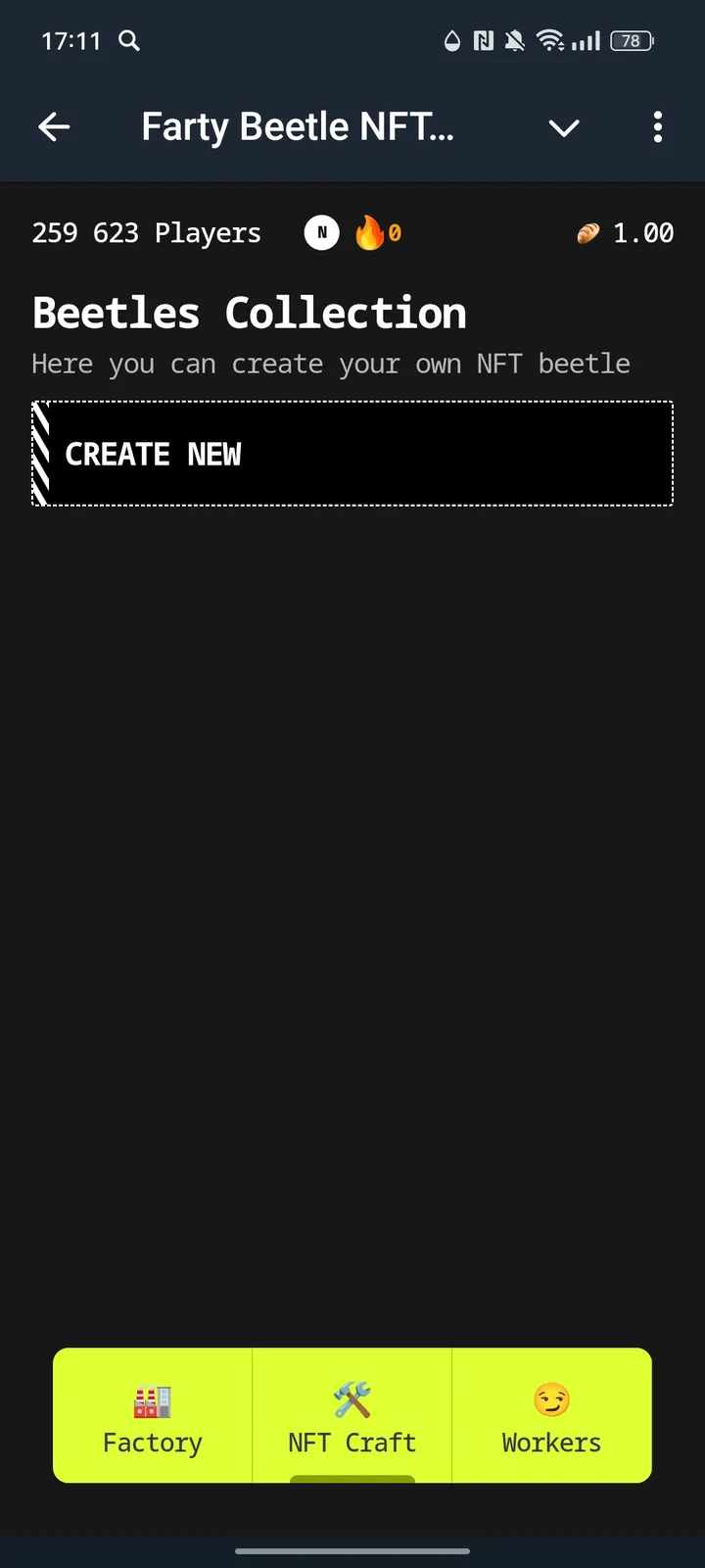 Farty Beetle NFT Bot — Screenshot 2