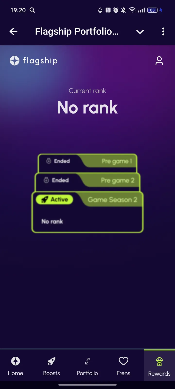 Flagship Portfolio Game — Screenshot 5