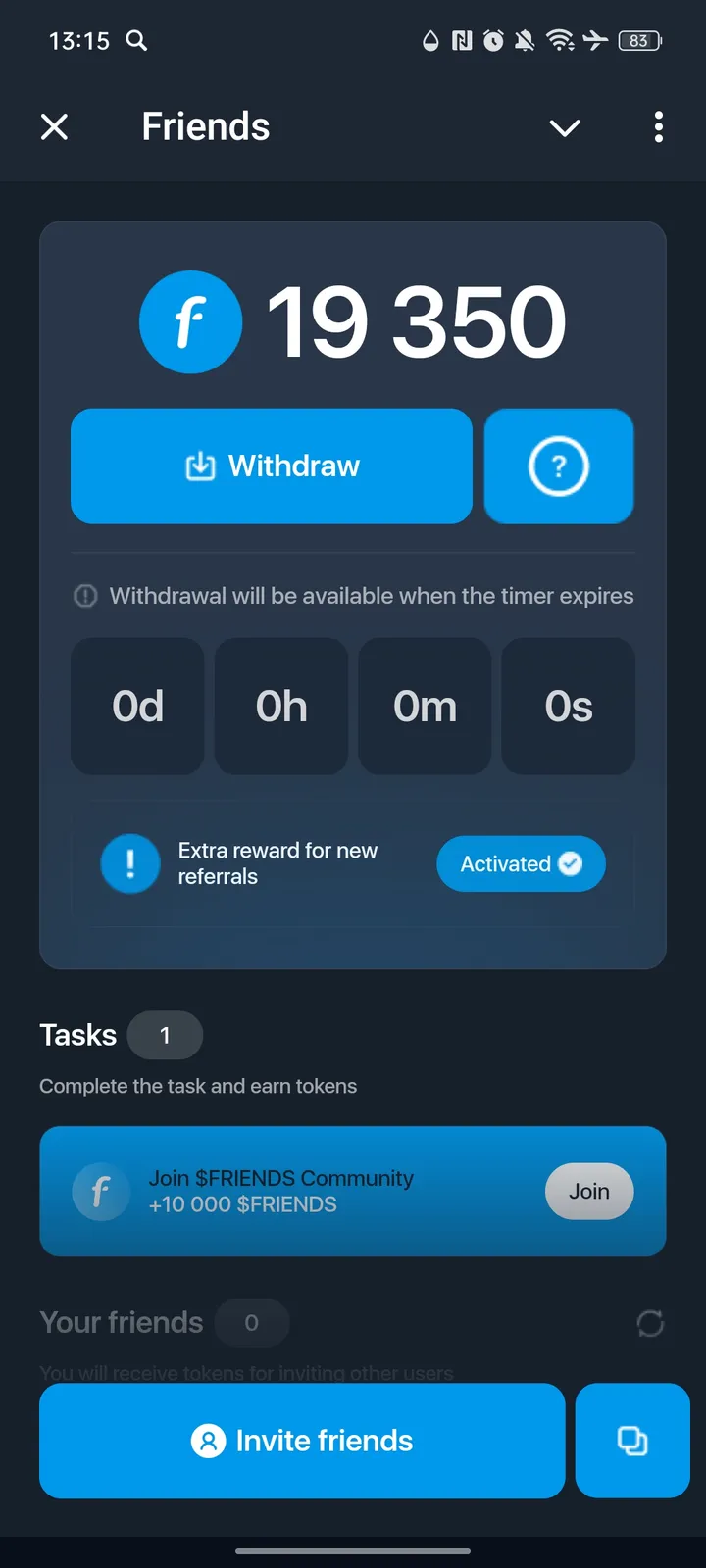 Friends — Screenshot 1