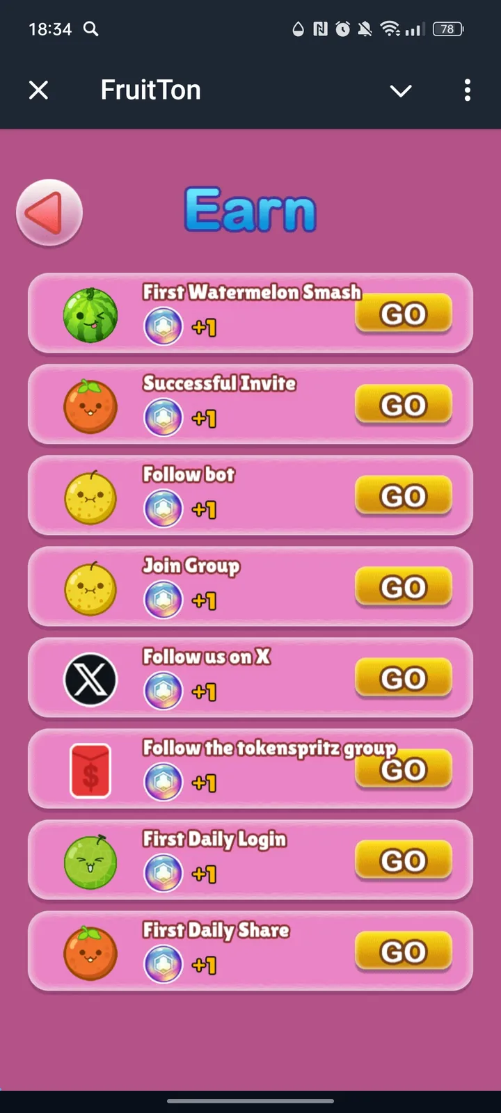 FruitTon — Screenshot 2