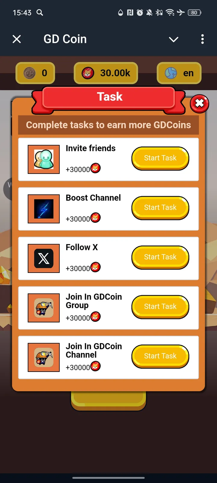 GD Coin — Screenshot 2