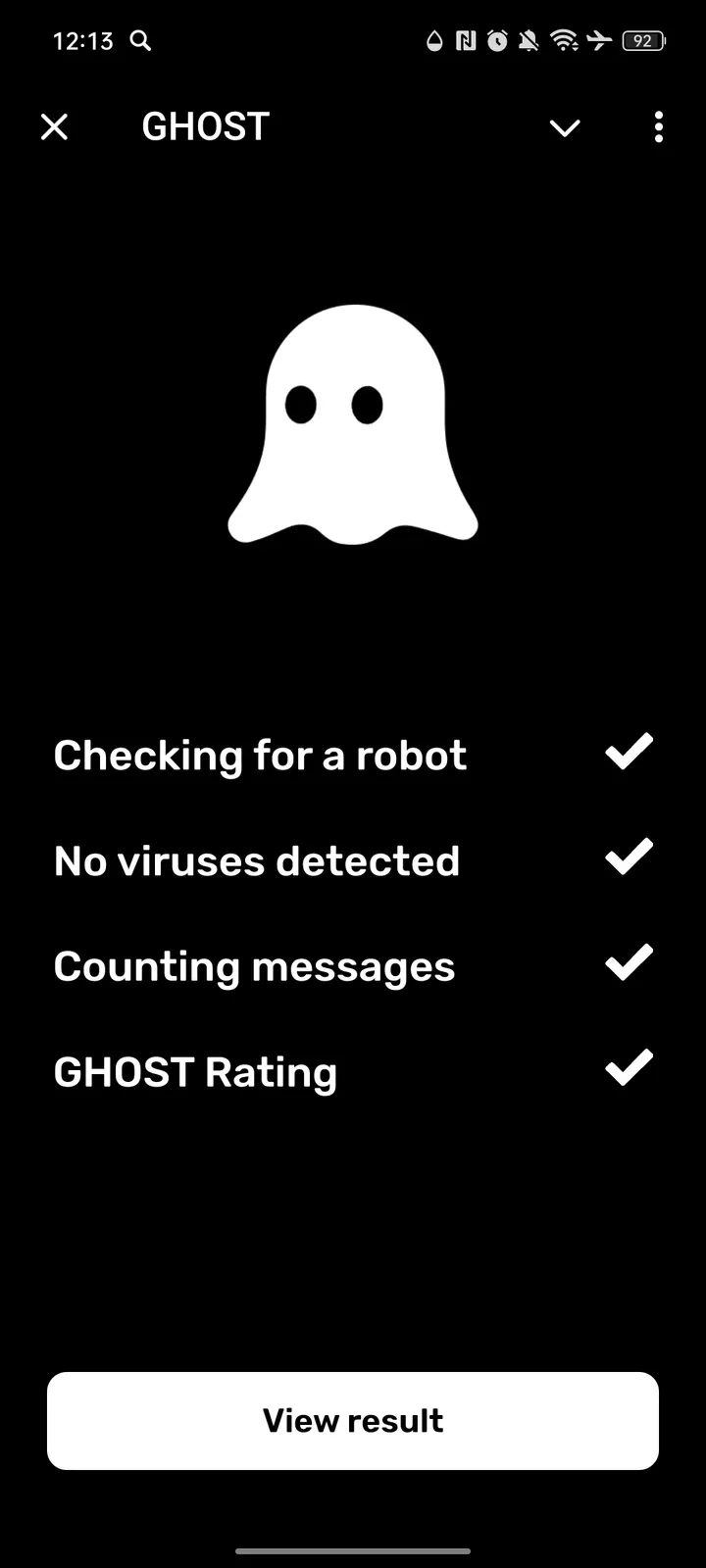 GHOST — Screenshot 1