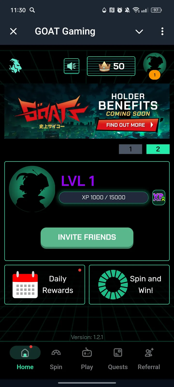 GOAT Gaming — Screenshot 4